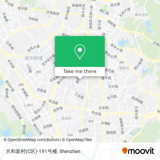 共和新村(C区)-191号楼 map