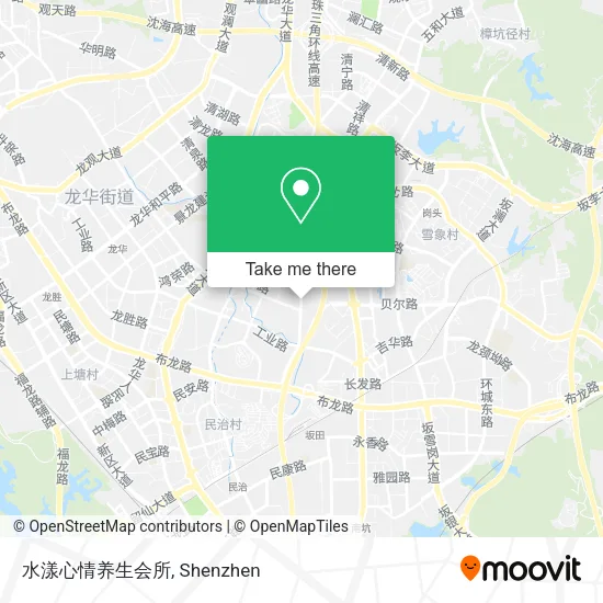 水漾心情养生会所 map