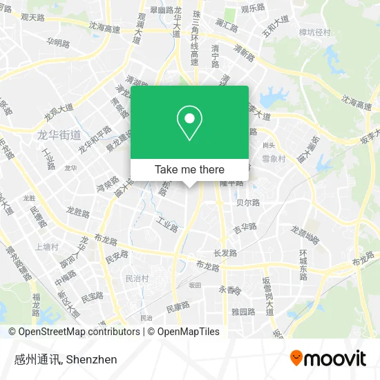 感州通讯 map
