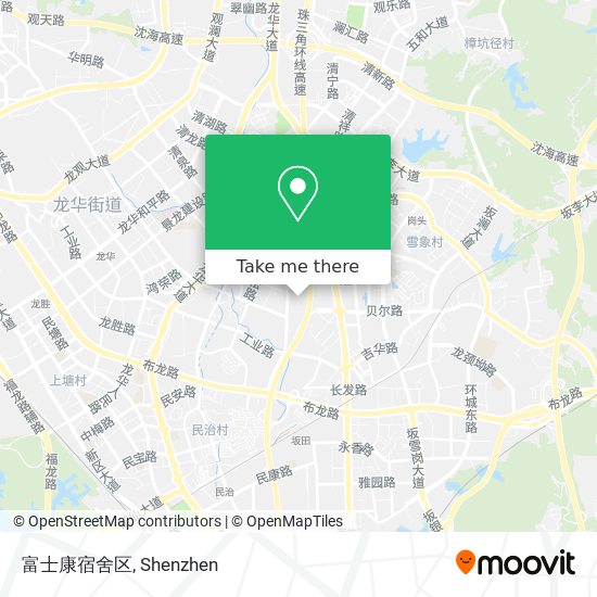 富士康宿舍区 map