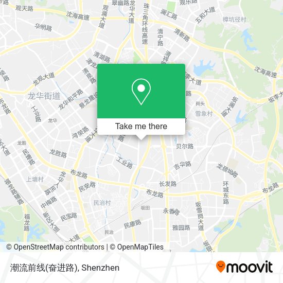 潮流前线(奋进路) map