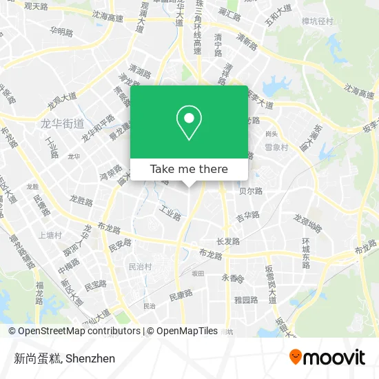 新尚蛋糕 map