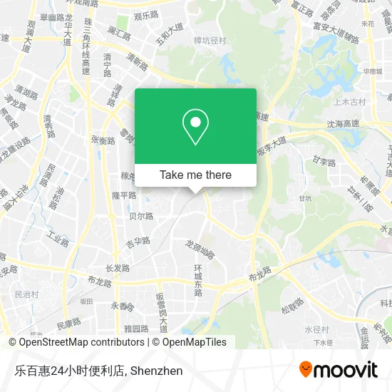 乐百惠24小时便利店 map