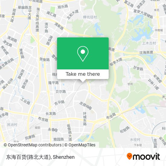 东海百货(路北大道) map