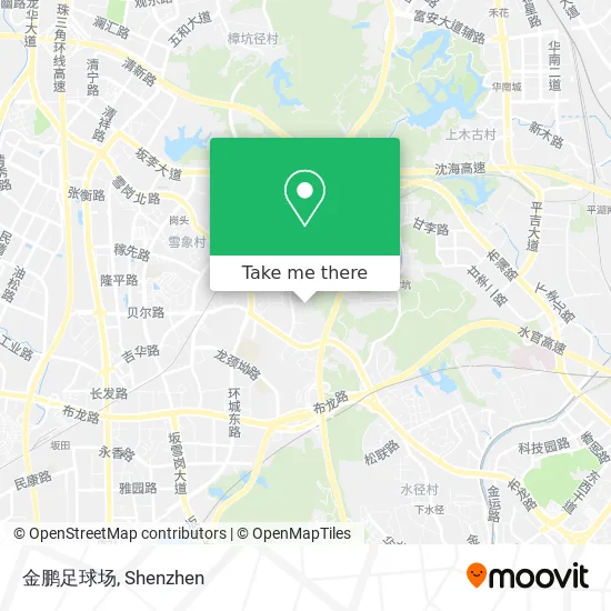 金鹏足球场 map