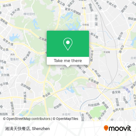 湘满天快餐店 map