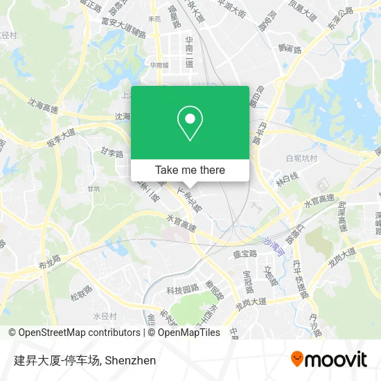 建昇大厦-停车场 map