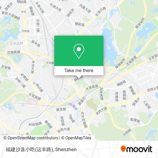 福建沙县小吃(运丰路) map