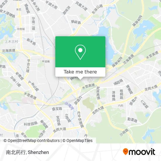 南北药行 map