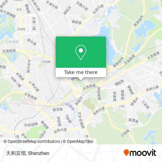 天和宾馆 map