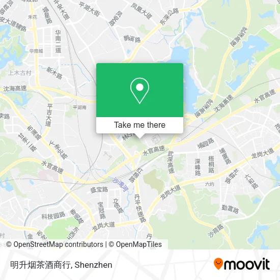 明升烟茶酒商行 map