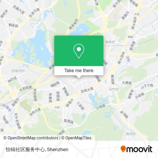 怡锦社区服务中心 map