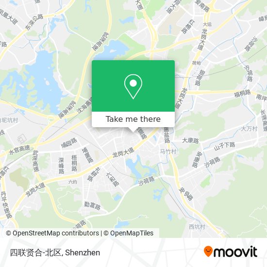 四联贤合-北区 map