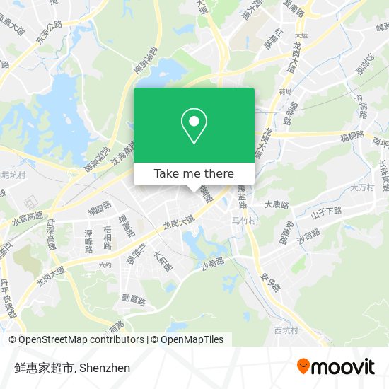鲜惠家超市 map