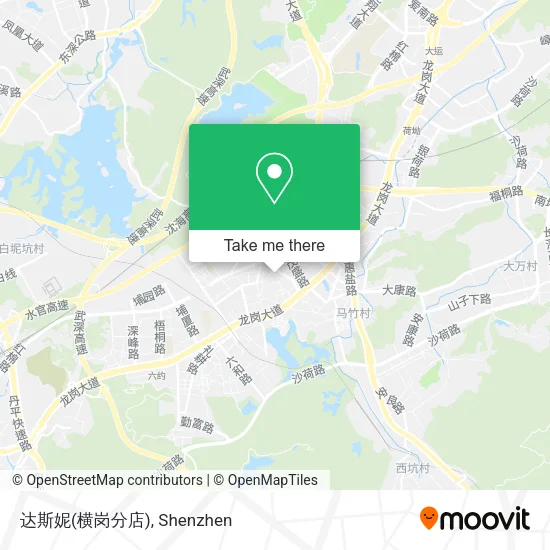 达斯妮(横岗分店) map