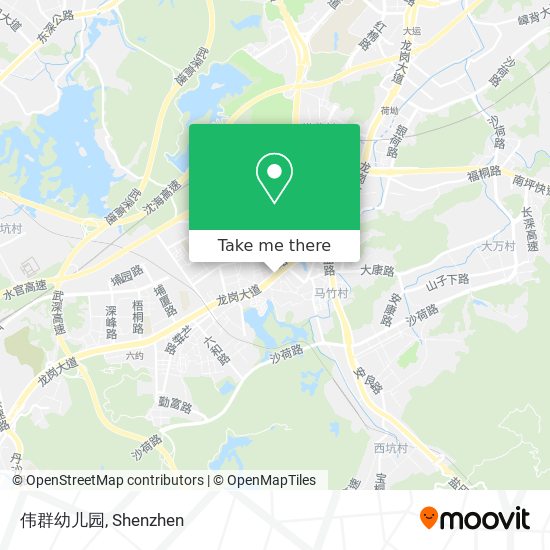 伟群幼儿园 map