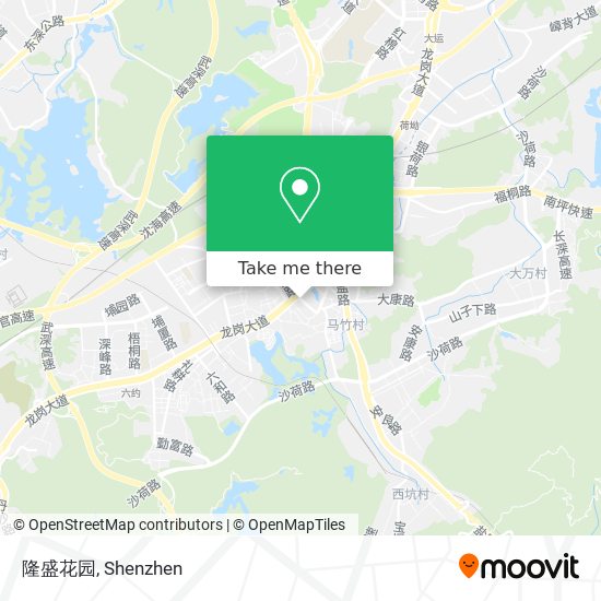 隆盛花园 map