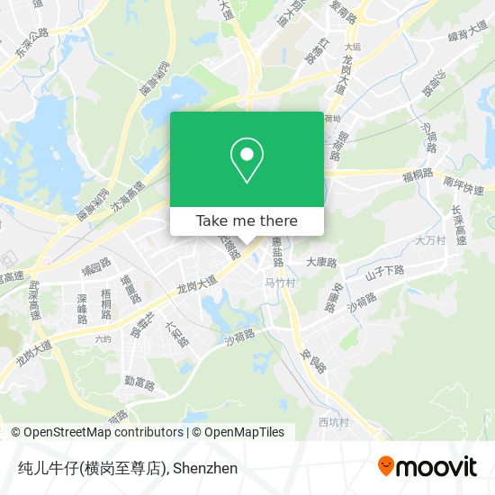纯儿牛仔(横岗至尊店) map