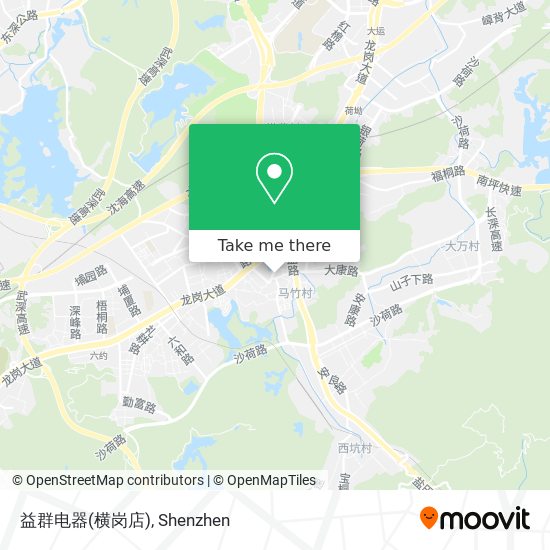 益群电器(横岗店) map