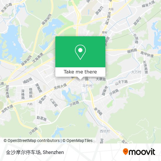 金沙摩尔停车场 map