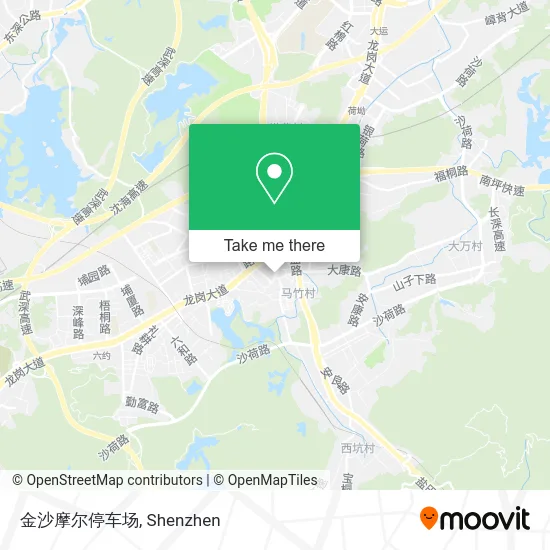 金沙摩尔停车场 map