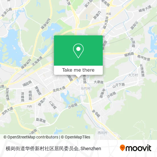 横岗街道华侨新村社区居民委员会 map