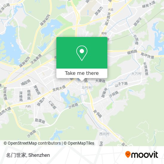 名门世家 map