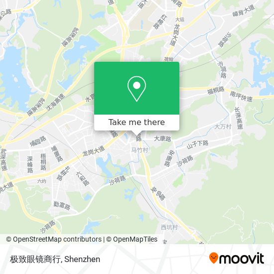 极致眼镜商行 map