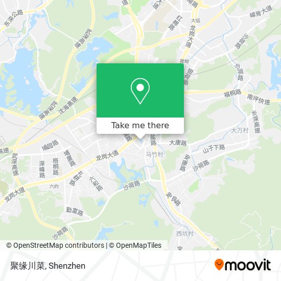 聚缘川菜 map