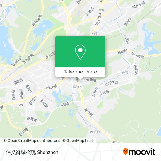 信义御城-2期 map