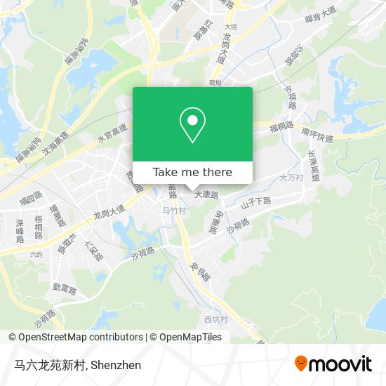 马六龙苑新村 map