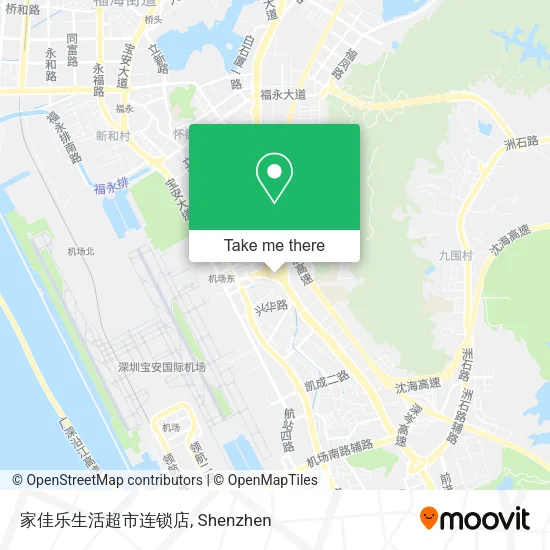 家佳乐生活超市连锁店 map