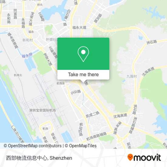 西部物流信息中心 map
