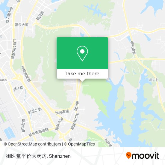 御医堂平价大药房 map