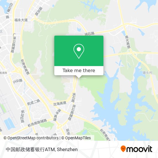 中国邮政储蓄银行ATM map