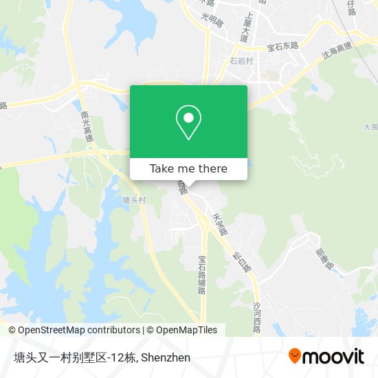 塘头又一村别墅区-12栋 map