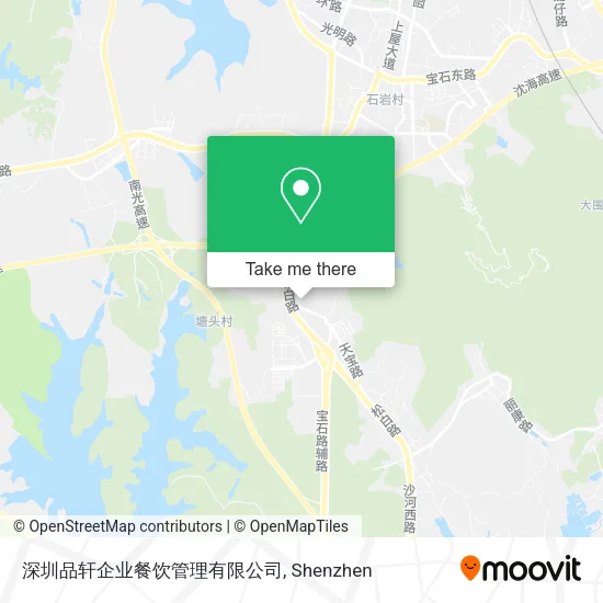 深圳品轩企业餐饮管理有限公司 map