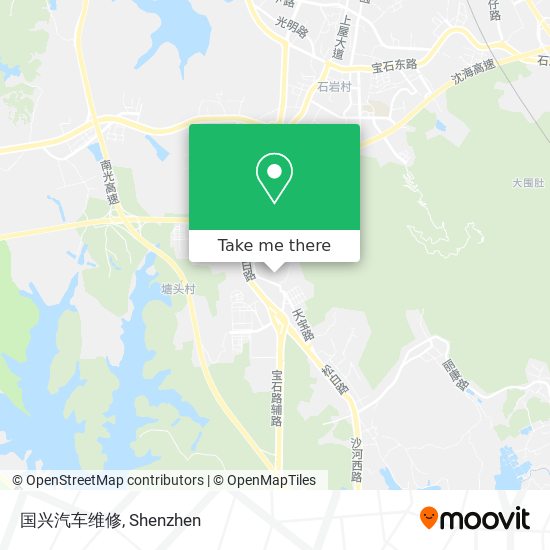 国兴汽车维修 map