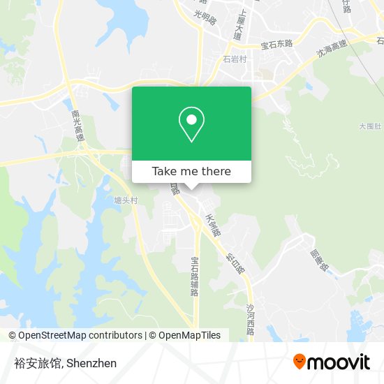裕安旅馆 map