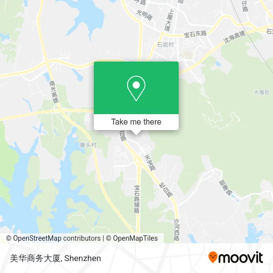 美华商务大厦 map