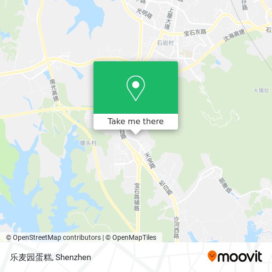 乐麦园蛋糕 map