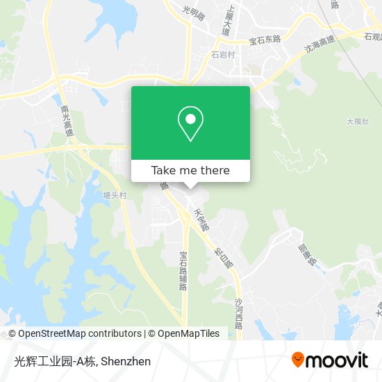 光辉工业园-A栋 map