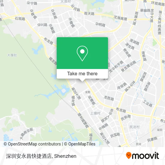 深圳安永昌快捷酒店 map
