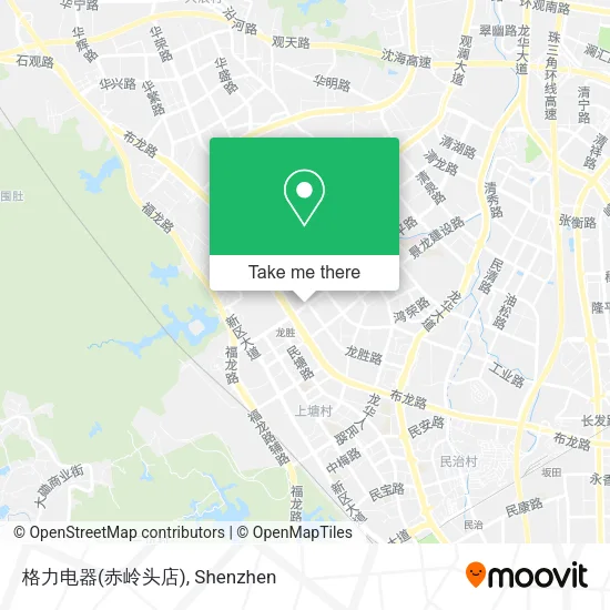 格力电器(赤岭头店) map