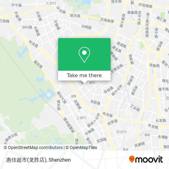 惠佳超市(龙胜店) map