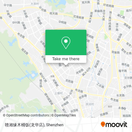赣湘缘木桶饭(龙华店) map
