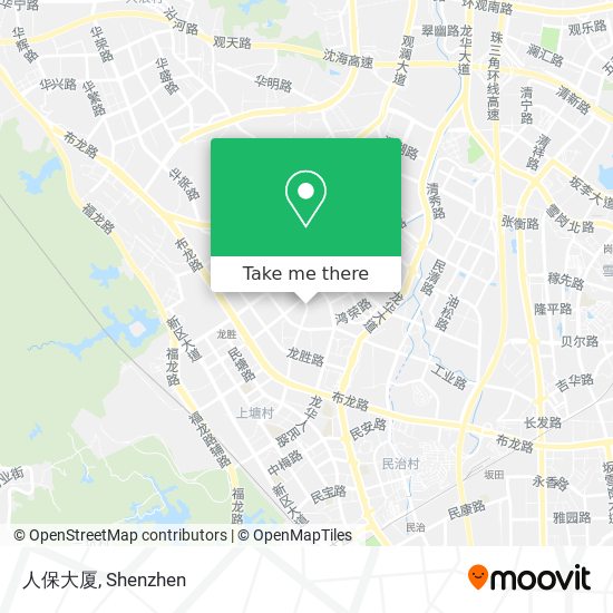 人保大厦 map