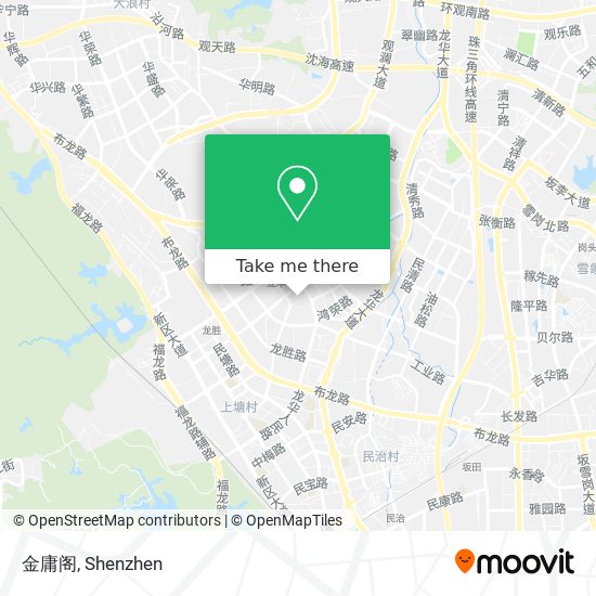 金庸阁 map