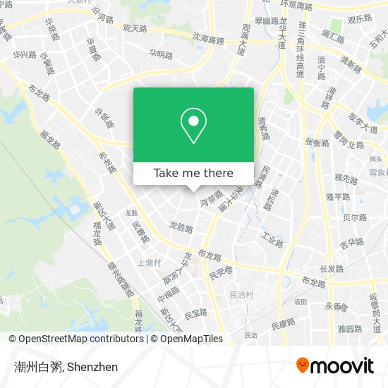 潮州白粥 map