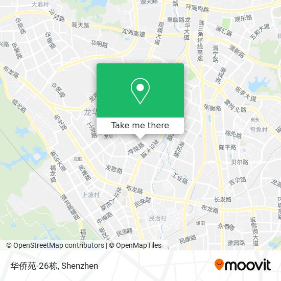 华侨苑-26栋 map